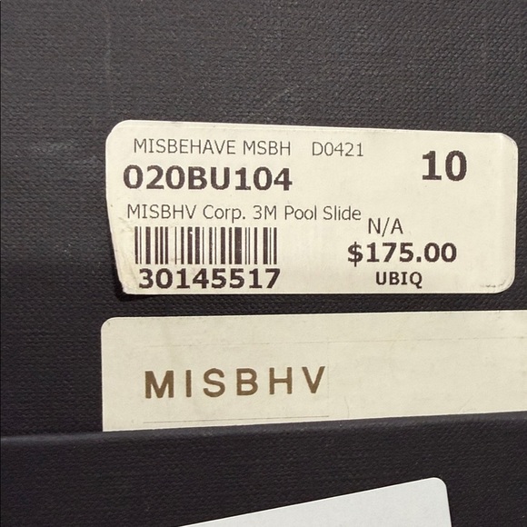 Misbehave MSBH Classic‎ Gradient Pool Slide Size 10